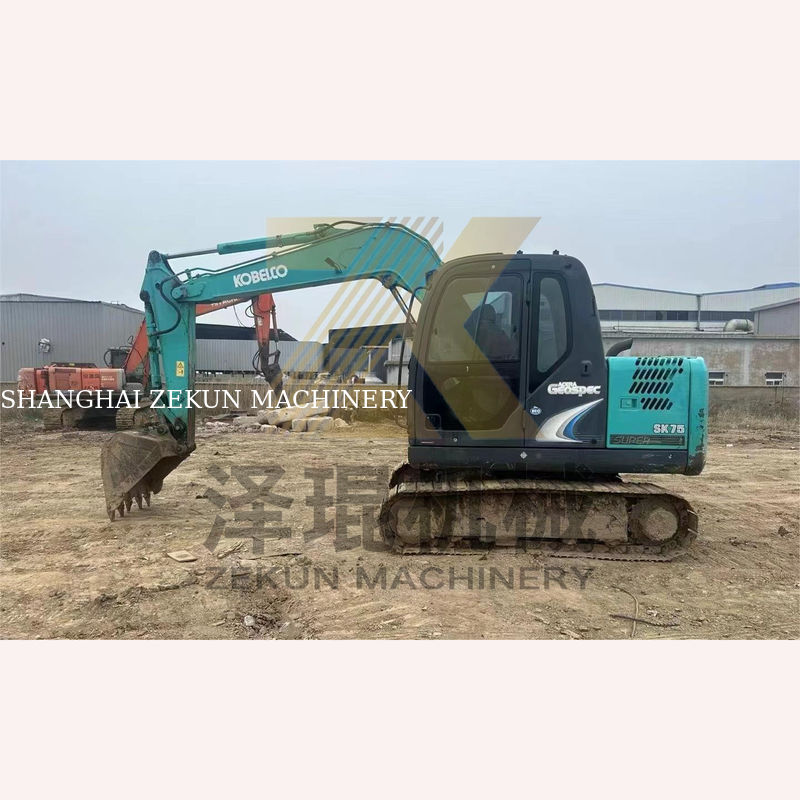 0.4m3 емкость ведра 2017 Использованный экскаватор Kobelco 907 E307D Sk75 Sk75-11 в Шанхае