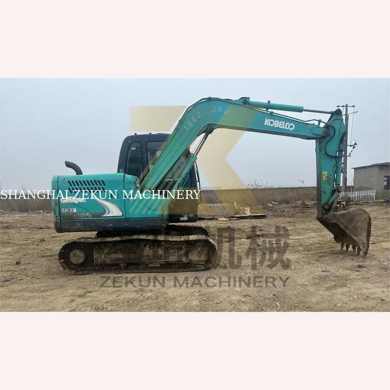 0.4m3 емкость ведра 2017 Использованный экскаватор Kobelco 907 E307D Sk75 Sk75-11 в Шанхае