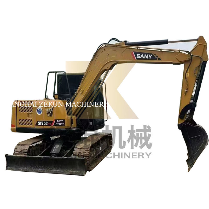 Подержанный мини-экскаватор SANY SY55C SY60C SY75C SY95C SY135C SY215C Pro с двигателем Kubota