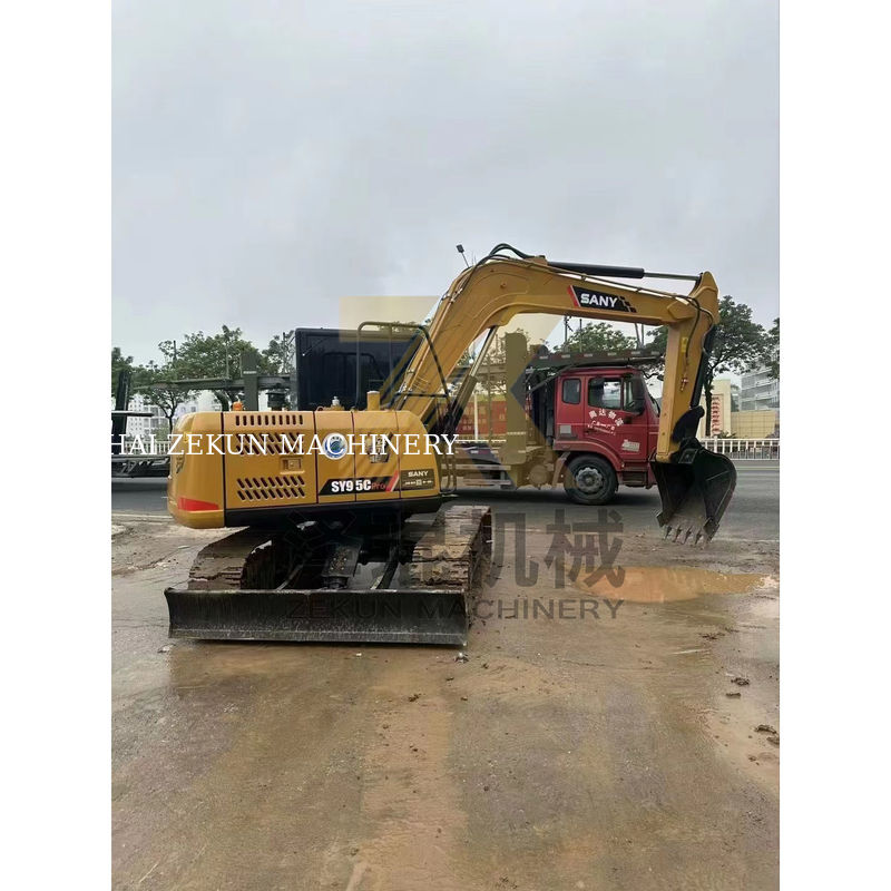 Подержанный мини-экскаватор SANY SY55C SY60C SY75C SY95C SY135C SY215C Pro с двигателем Kubota