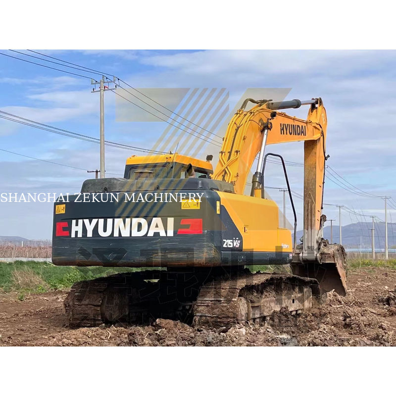 21000 кг масса машины комминс двигатель использованный Hyundai 215-9T 215-9S экскаватор в Шанхае