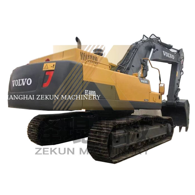 Использованный экскаватор Volvo EC480 с вместимостью в 3,3 м3 и другим гидравлическим клапаном