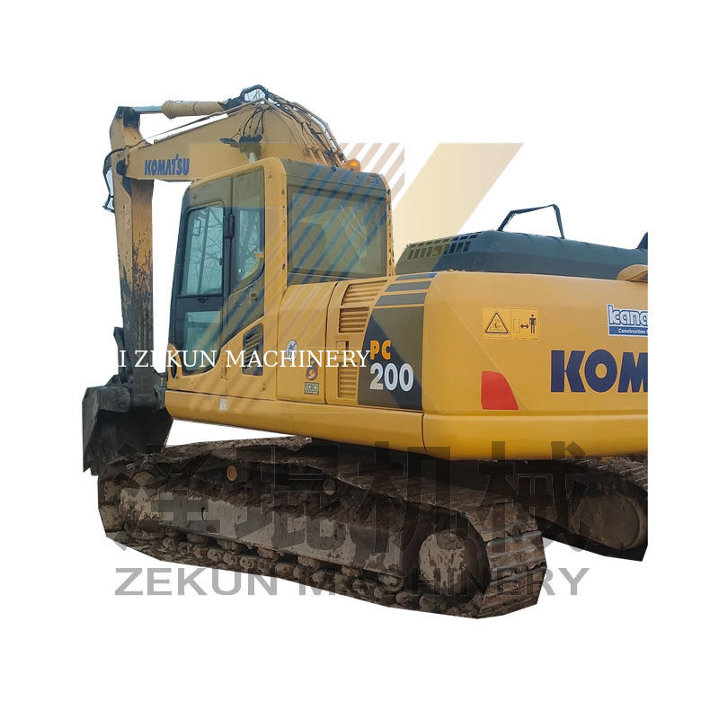 Komatsu PC200-7 PC200-8N1 Crawler Excavator Digger с двигателем мощностью 110 кВт в Шанхае