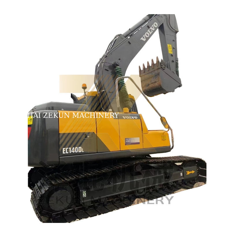 84 КВт Подержанный экскаватор Volvo EC140DL с хорошим конечным приводом в хорошем состоянии Год 2020