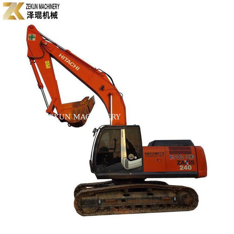 24 тонны Использованный экскаватор Hitachi ZX240 Оригинальный гидравлический клапан 132KW ZX60 ZX70 ZX120