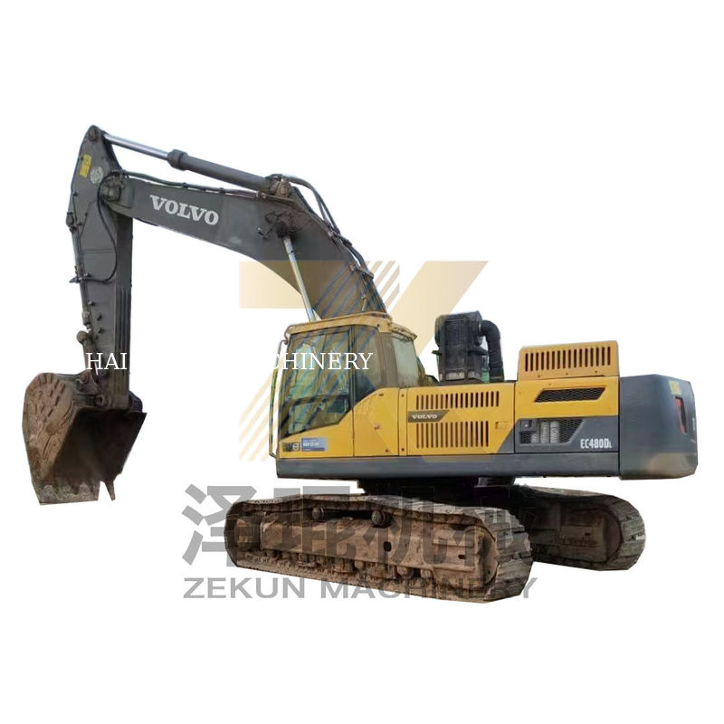 Использованный экскаватор Volvo EC480D EC480DL 2019 года в Шанхае 4001-6000 рабочих часов