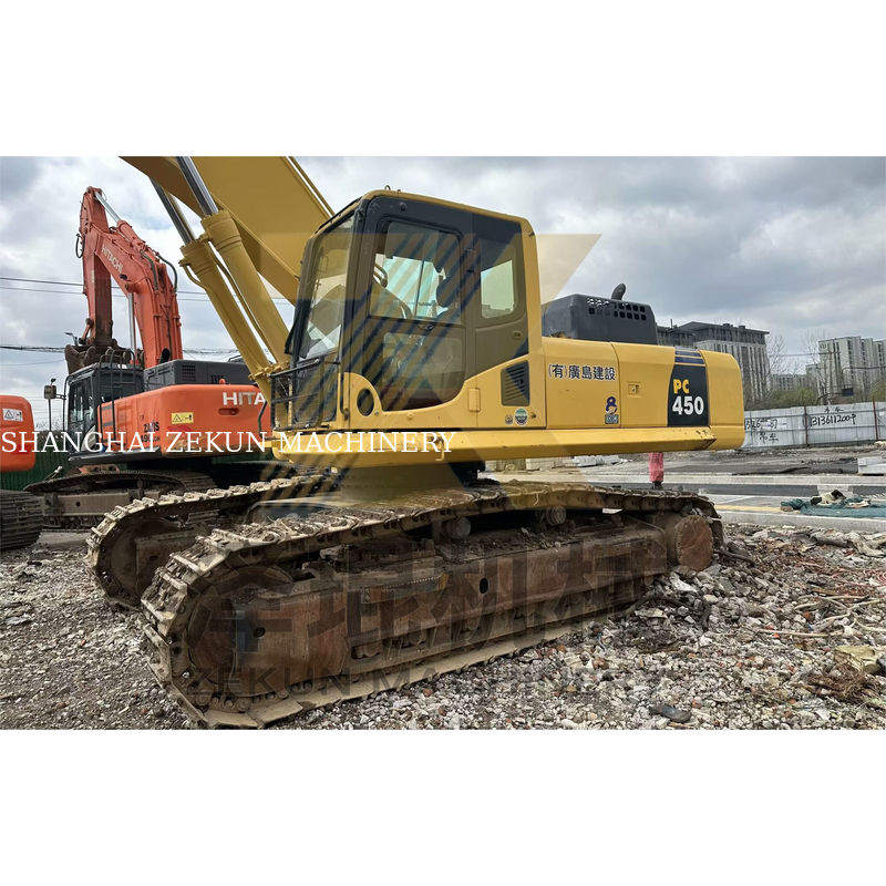 Использованный многофункциональный экскаватор Komatsu PC450-8 с оригинальной японской моделью Xilanh 2023
