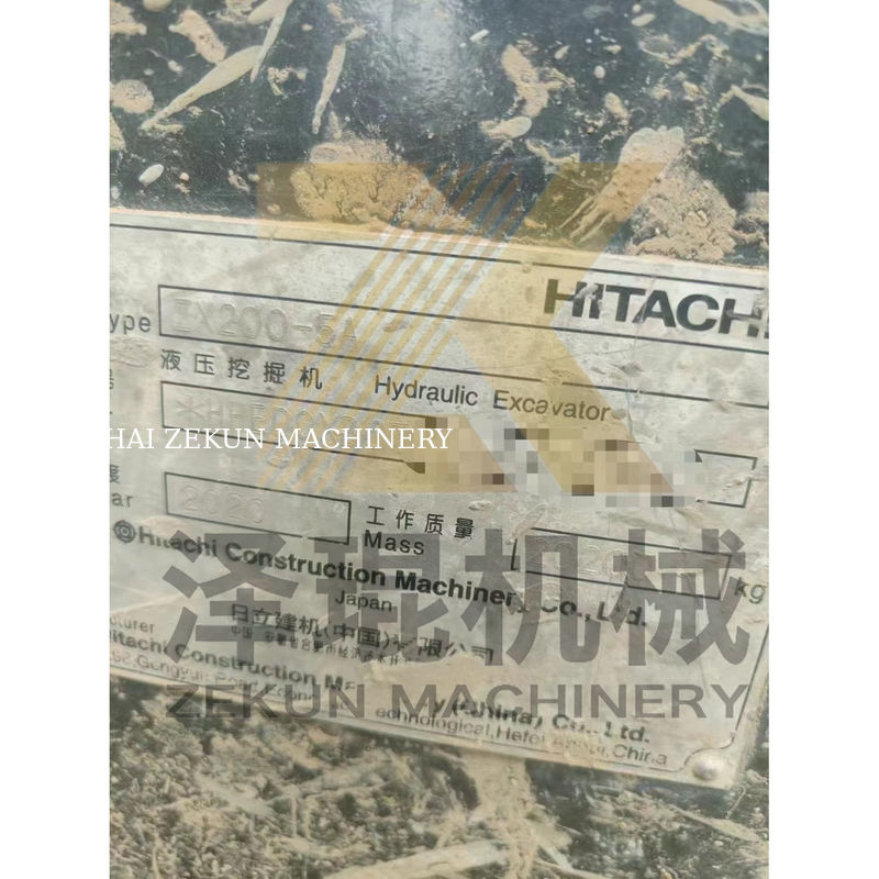 4475 Рабочие часы Использованный Hitachi ZX200 ZX200-3 ZX200-6 Crawler Excavator для строительства