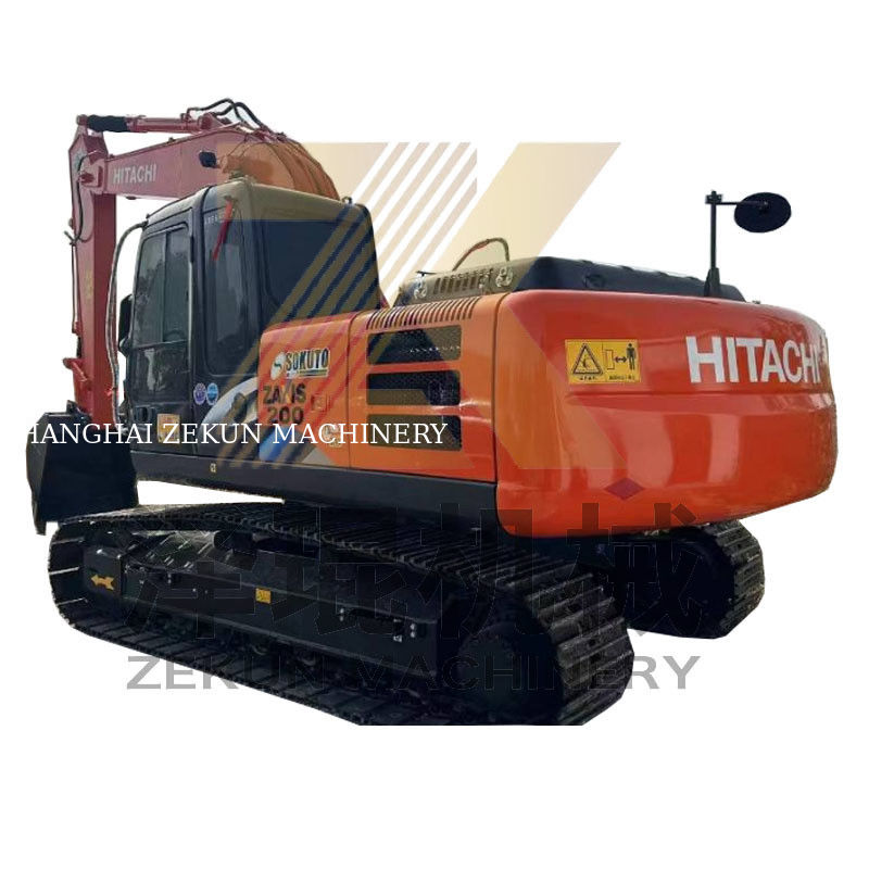 20 тонн использованный экскаватор Hitachi ZX200-3G с другими гидравлическими клапанами в Японии