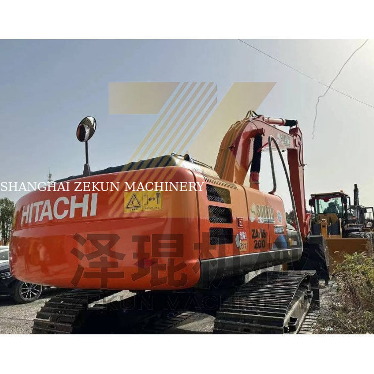 20 тонн использованный экскаватор Hitachi ZX200-3G с другими гидравлическими клапанами в Японии