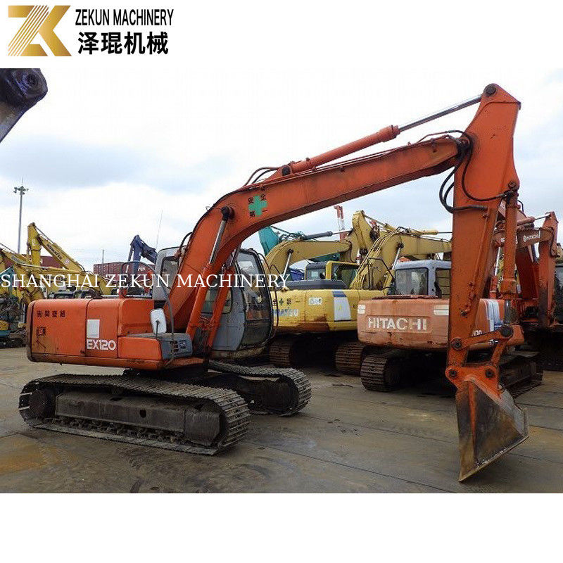 Хитачи EX120 экскаватор EX 120-5 с низкими часами и 11793 кг массой машины 60,5 кВт