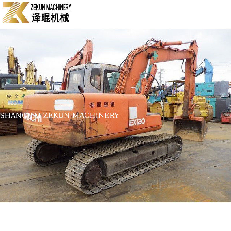 Хитачи EX120 экскаватор EX 120-5 с низкими часами и 11793 кг массой машины 60,5 кВт