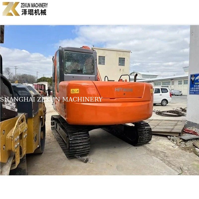 Использованный экскаватор Hitachi ZX70 с оригинальным гидравлическим насосом и рабочими часами 2001-4000