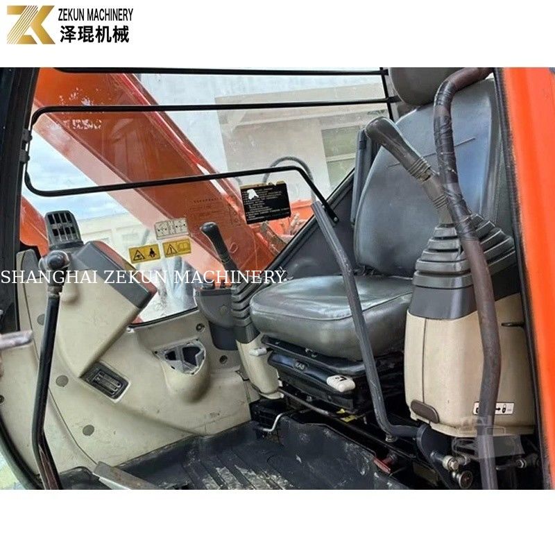 Использованный экскаватор Hitachi ZX70 с оригинальным гидравлическим насосом и рабочими часами 2001-4000