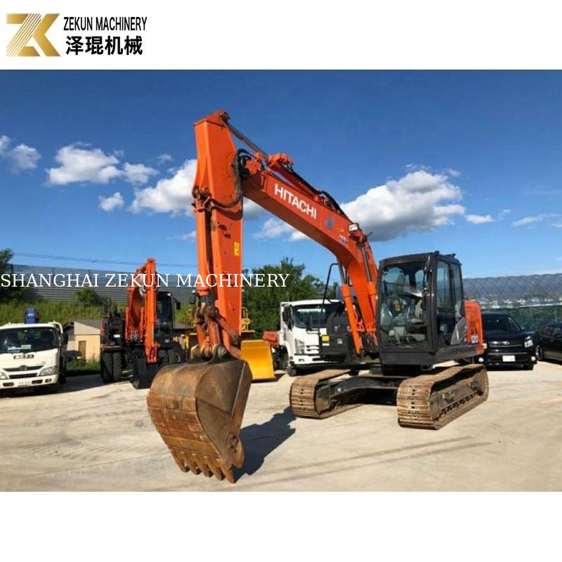 Использованные экскаваторы 12 тонн Hitachi ZX120 экскаватор ZX120-6 с оригинальным гидравлическим цилиндром