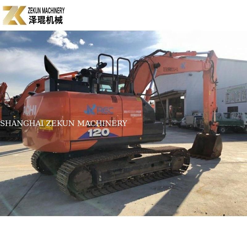 Использованные экскаваторы 12 тонн Hitachi ZX120 экскаватор ZX120-6 с оригинальным гидравлическим цилиндром