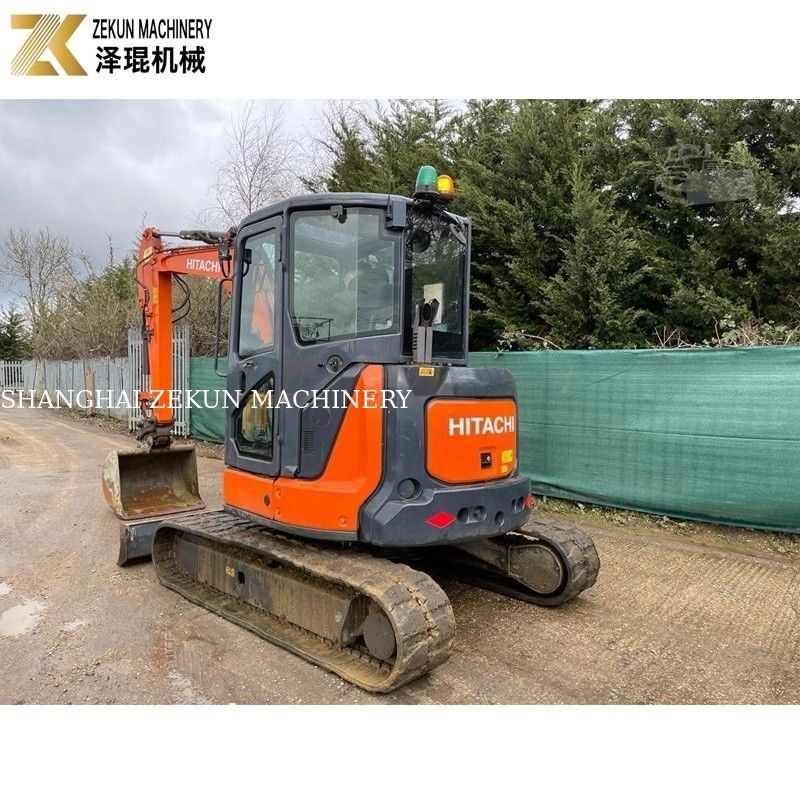 Использованный мини-экскаватор Hitachi ZX55U. Японский оригинал.