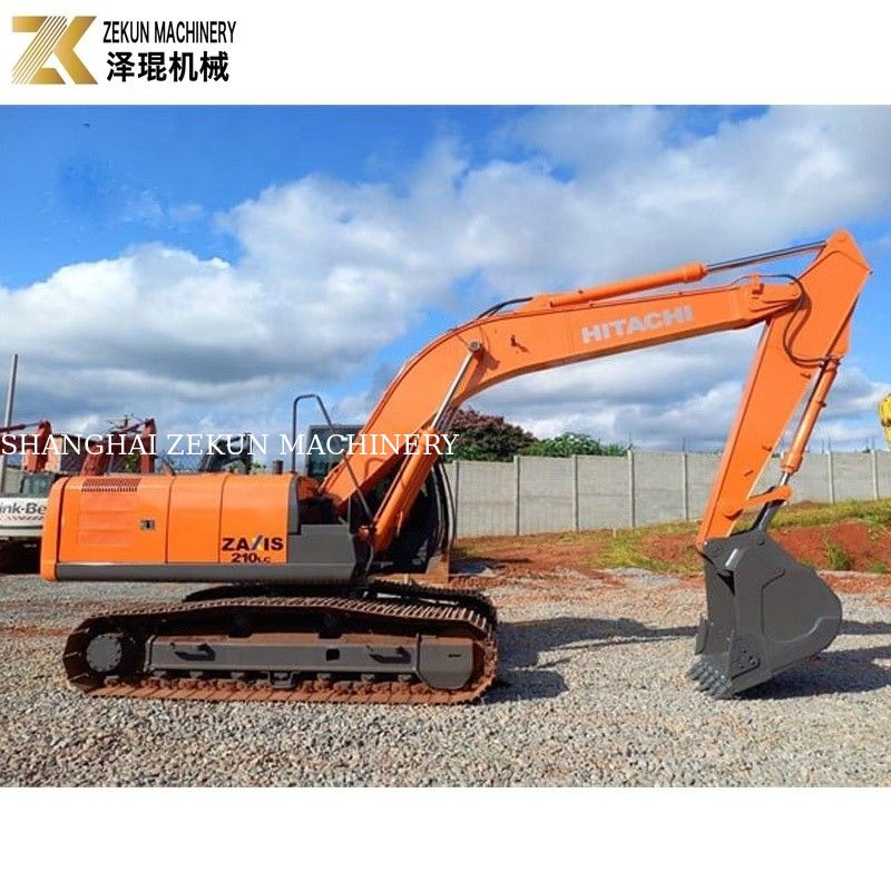 Использованный экскаватор Hitachi ZX210 ZX210LC ZX210LC-3 с оригинальным японским двигателем на горячем