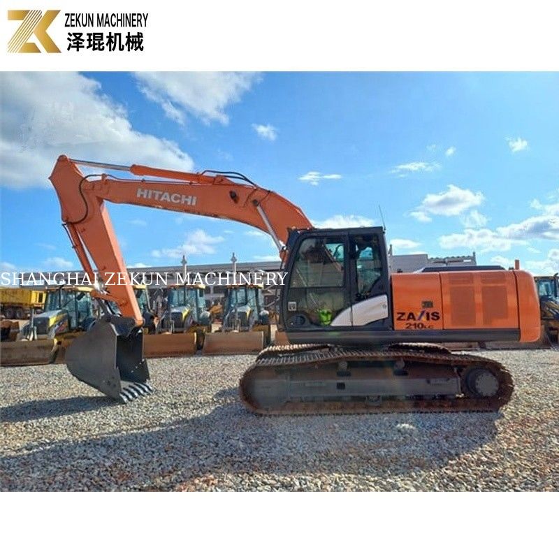 Использованный экскаватор Hitachi ZX210 ZX210LC ZX210LC-3 с оригинальным японским двигателем на горячем