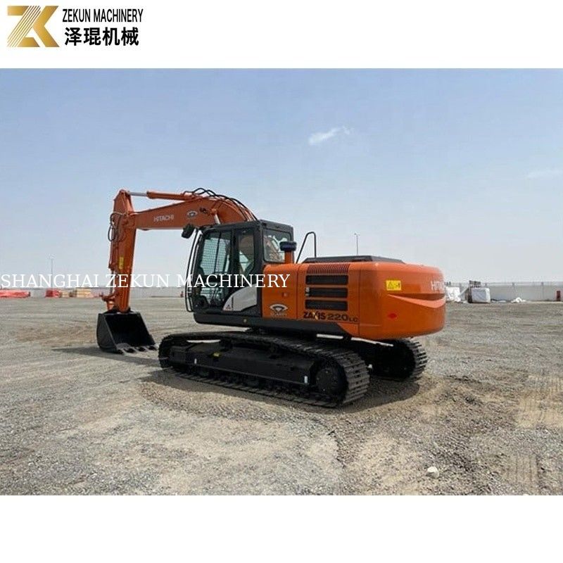 Средний экскаватор с низкой ценой 22 тонны Использованный экскаватор Hitachi 220 ZX220LC