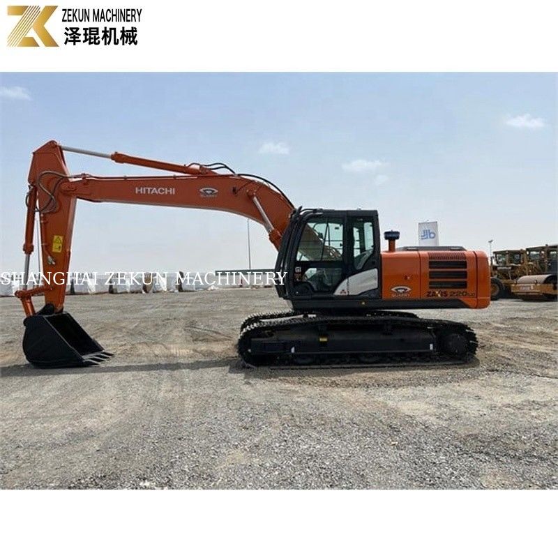 Средний экскаватор с низкой ценой 22 тонны Использованный экскаватор Hitachi 220 ZX220LC