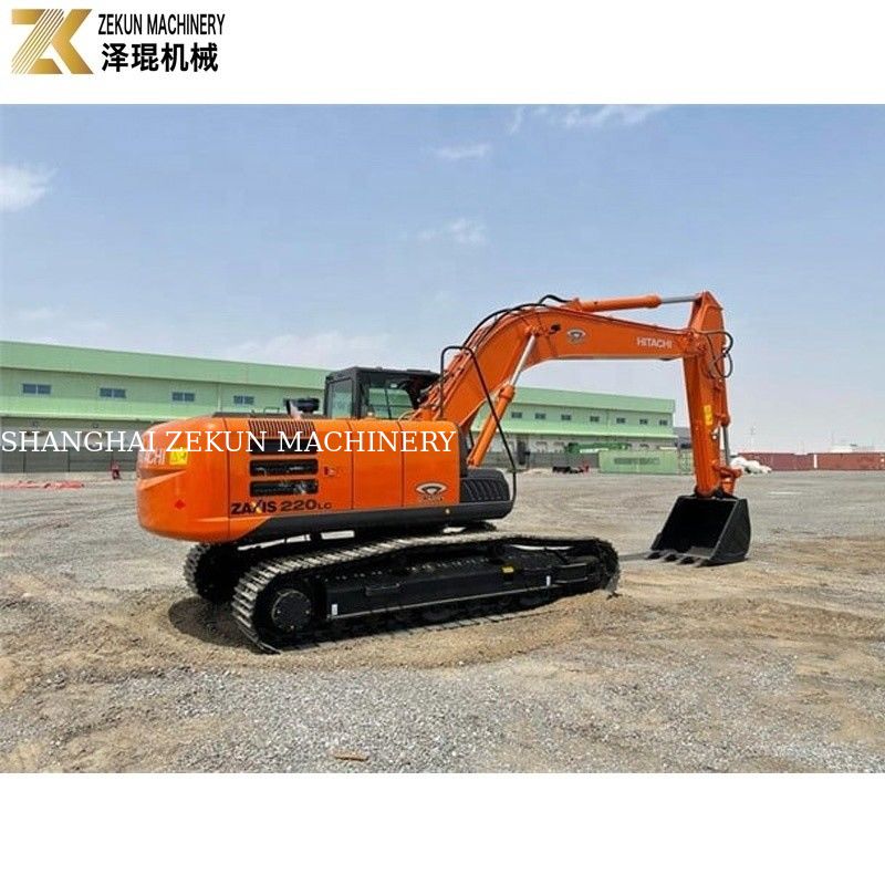 Средний экскаватор с низкой ценой 22 тонны Использованный экскаватор Hitachi 220 ZX220LC