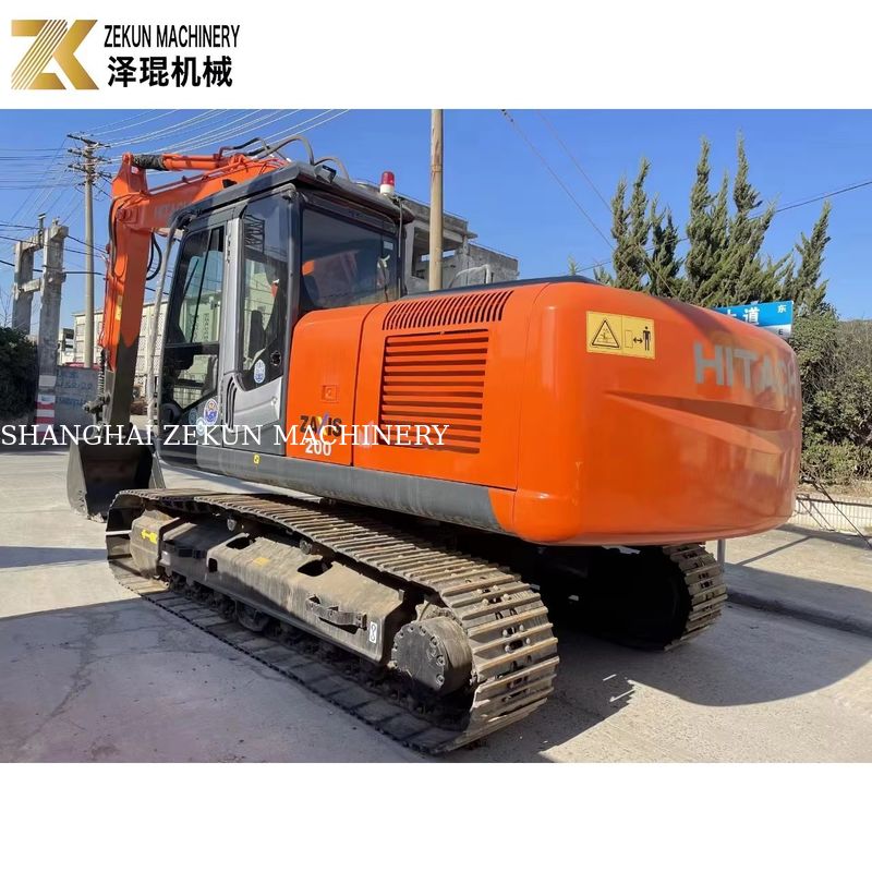 Низкие рабочие часы Hitachi EX 200 экскаватор с гидравлическим насосом Другие гидравлические клапаны