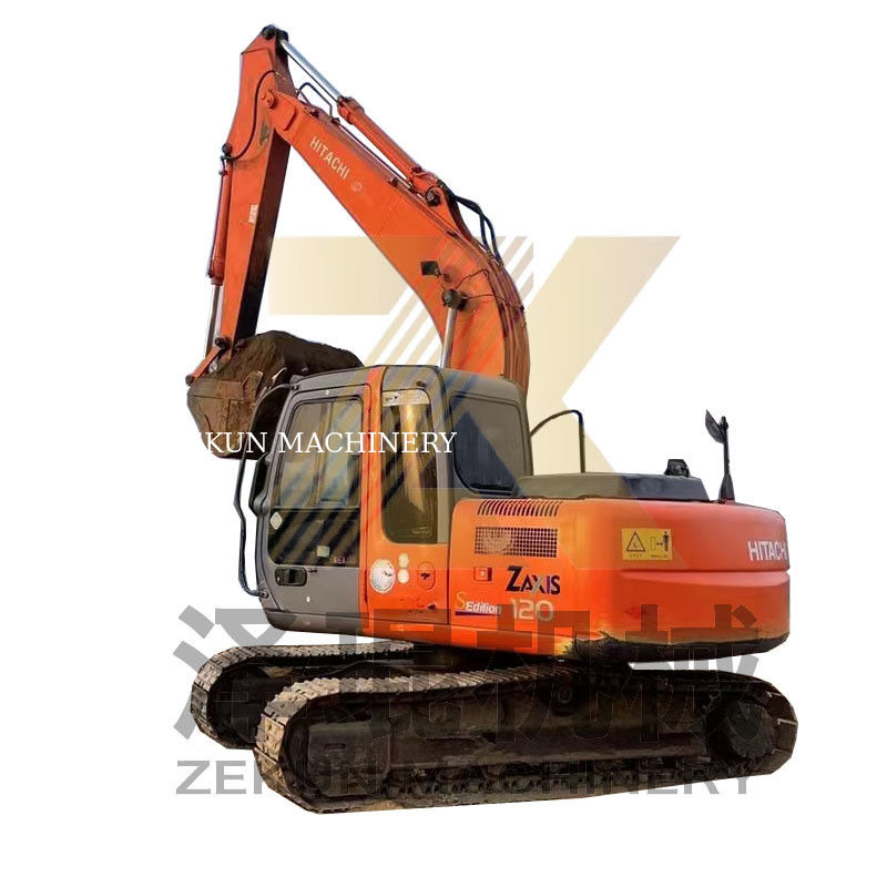 2018 ISUZU Подержанный Hitachi ZX120-6 DS 120 Mini Digger с двигателем ISUZU