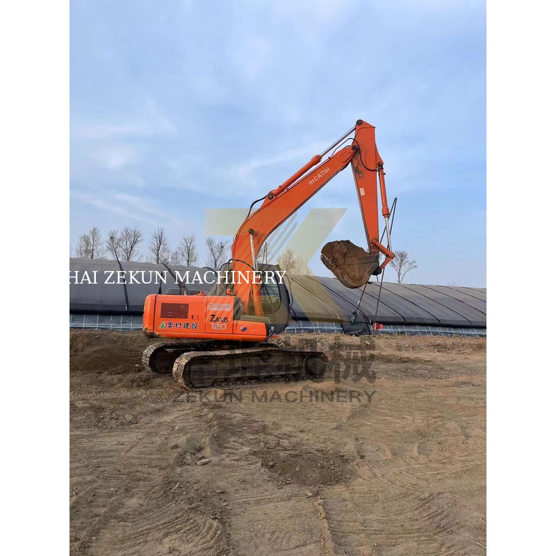2018 ISUZU Подержанный Hitachi ZX120-6 DS 120 Mini Digger с двигателем ISUZU