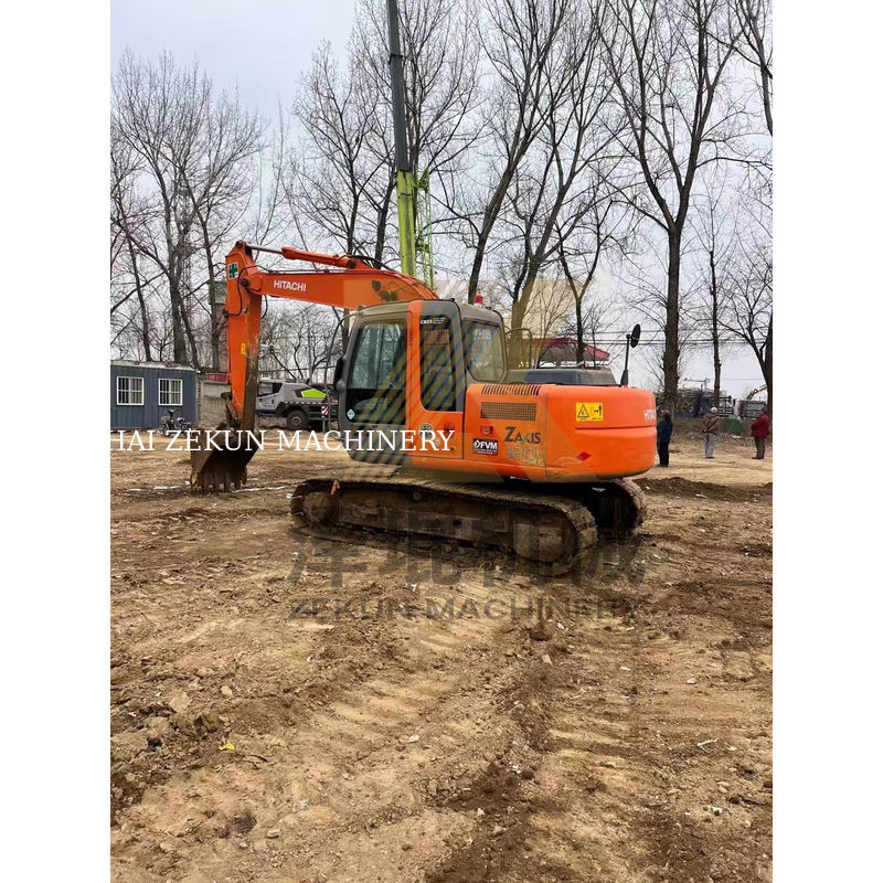 4001-6000 Рабочие часы Хитачи ZX120-6 Подержанный мини-экскаватор с двигателем ISUZU