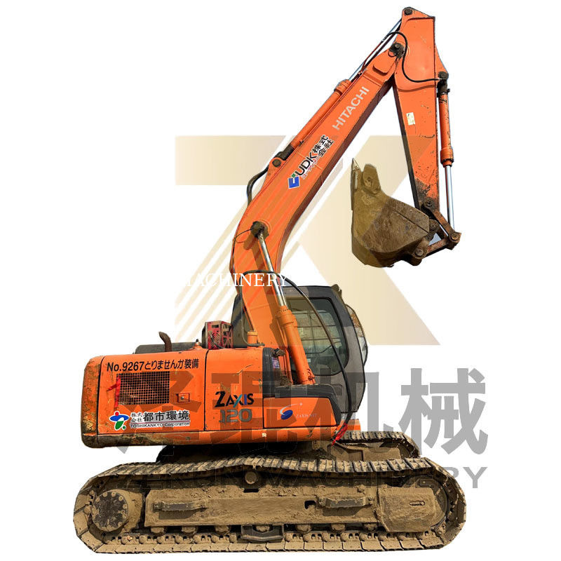 Использованный мини-экскаватор Hitachi ZX120-6 с рабочей массой 12 тонн 4001-6000 рабочих часов