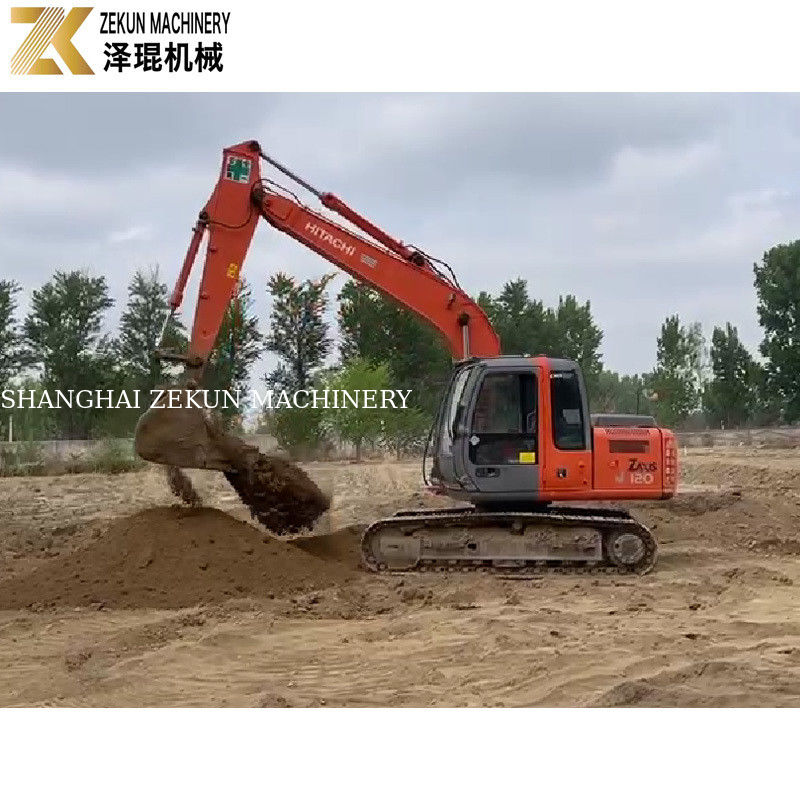 2012 Hitachi 120-2 экскаватор оригинальные детали и резиновые дорожки для копания