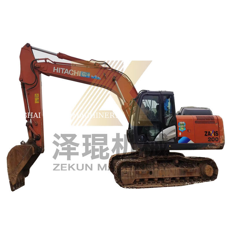 Использованный Hitachi ZX200-5 экскаватор 20 тонн оригинальный Япония для ваших строительных нужд