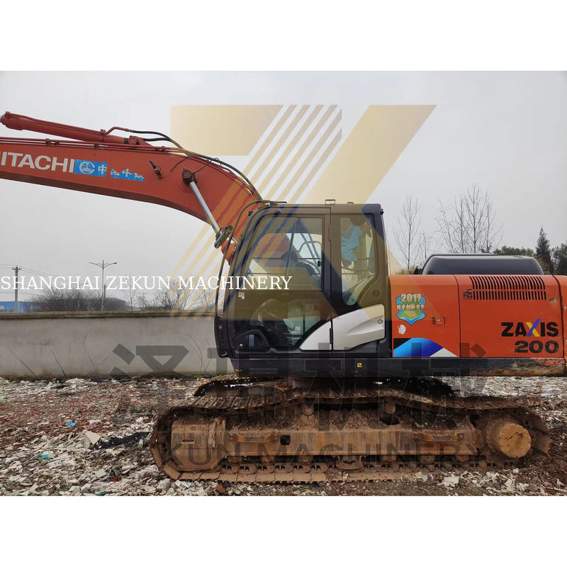 Использованный Hitachi ZX200-5 экскаватор 20 тонн оригинальный Япония для ваших строительных нужд