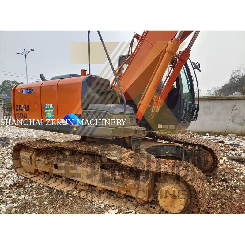Использованный Hitachi ZX200-5 экскаватор 20 тонн оригинальный Япония для ваших строительных нужд