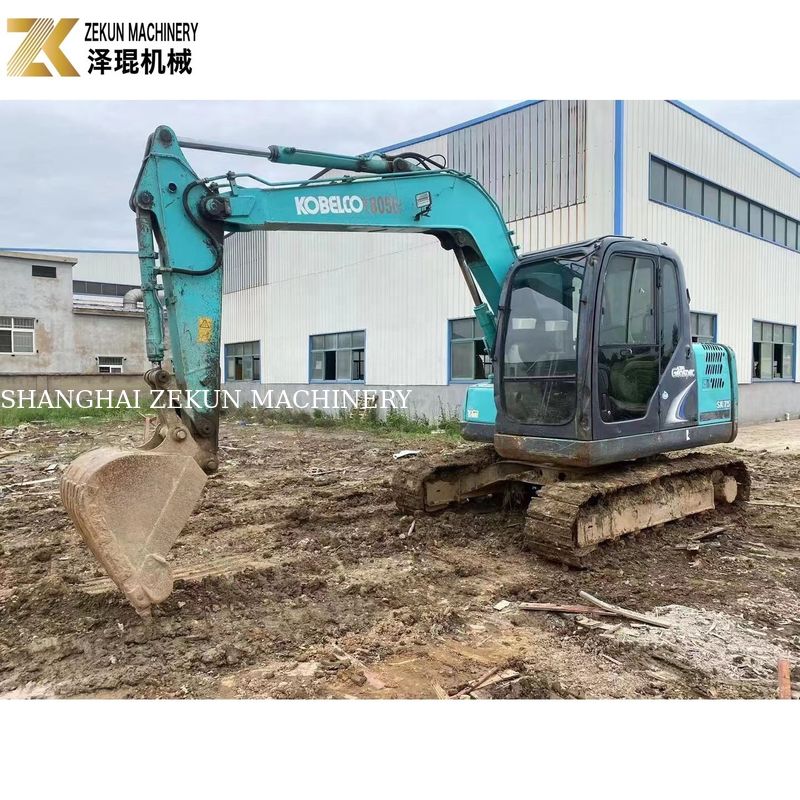 2017 Использованный Kobelco SK75-8 7,5 тонны японский экскаватор оригинальный дизайн
