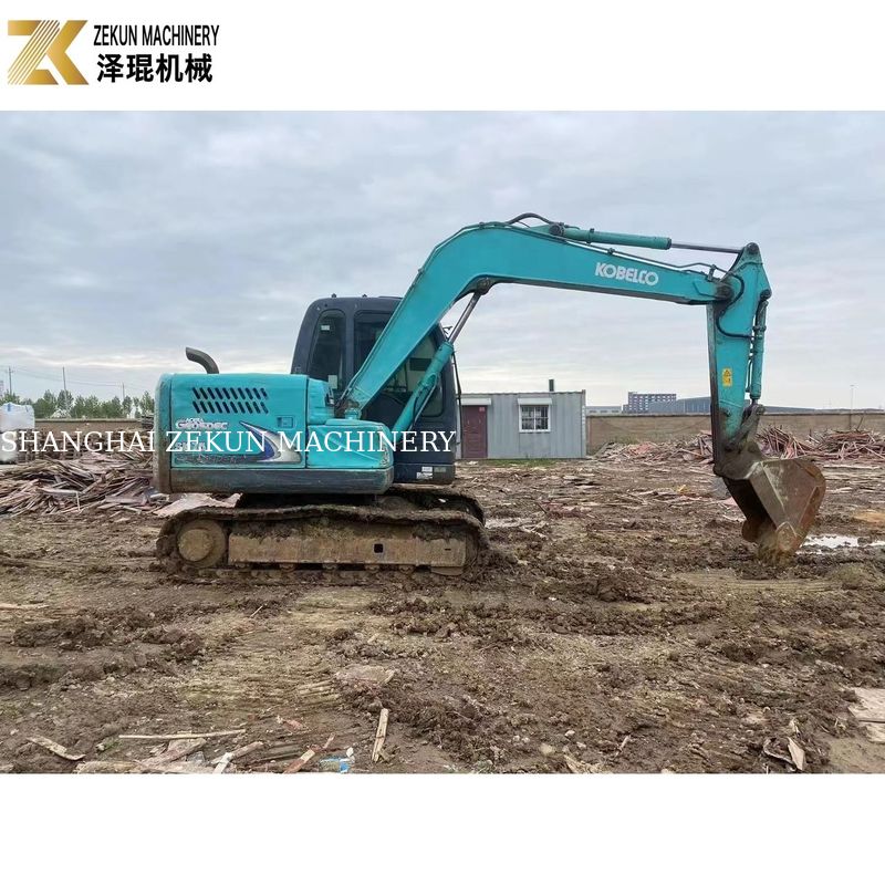 2017 Использованный Kobelco SK75-8 7,5 тонны японский экскаватор оригинальный дизайн