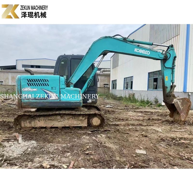 2017 Использованный Kobelco SK75-8 7,5 тонны японский экскаватор оригинальный дизайн