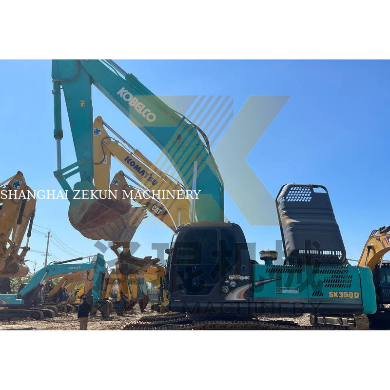 Высокопроизводительный экскаватор Kobelco SK350-8 ZX360-3 с двигателем HINO масса машины 35000 кг