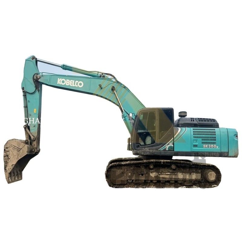В хорошем состоянии Kobelco SK350LC 8 экскаватор с емкостью в 1,6 м3 и двигателем HINO