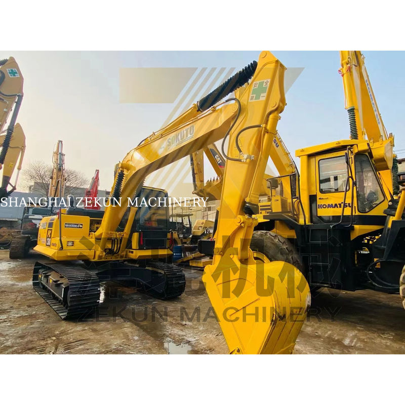 Подержанный экскаватор весом 13 тонн Komatsu PC130-7 Digger в Шанхае Гидравлический клапан Другие