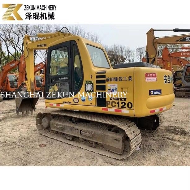 Доступный 63кВ Komatsu PC120-6 Crawler экскаватор 120 6 8 для сельскохозяйственных раскопок