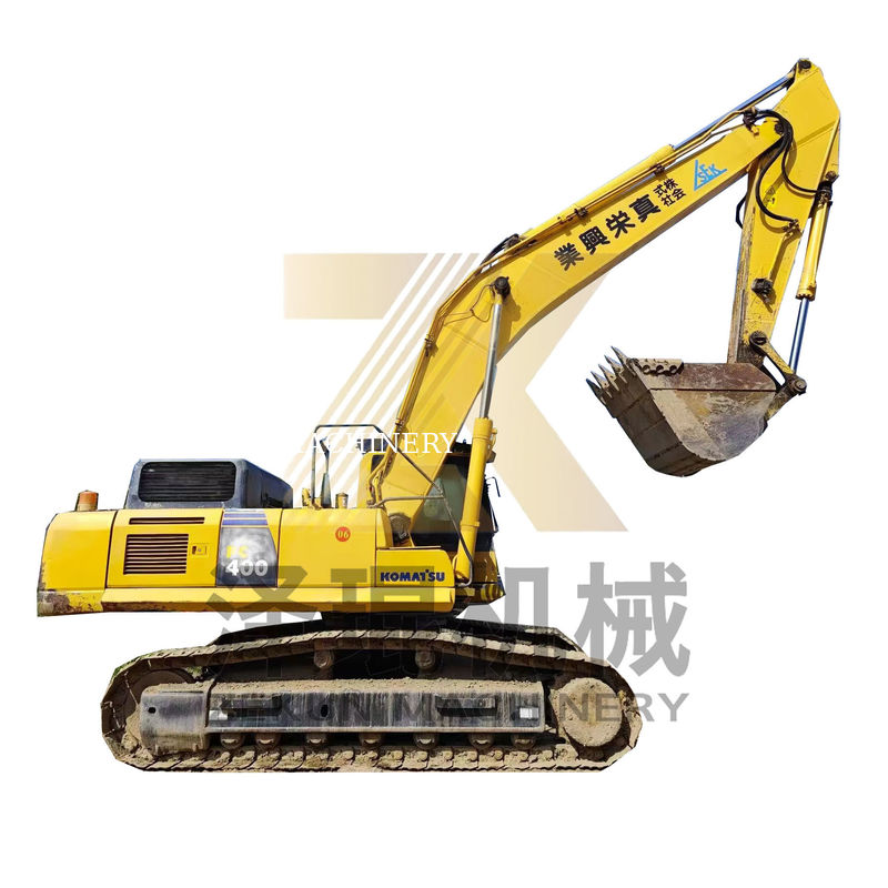 40 тонн экскаватор использовался Komatsu PC400-7 Кавальщик в Шанхае 4000-6000 рабочих часов
