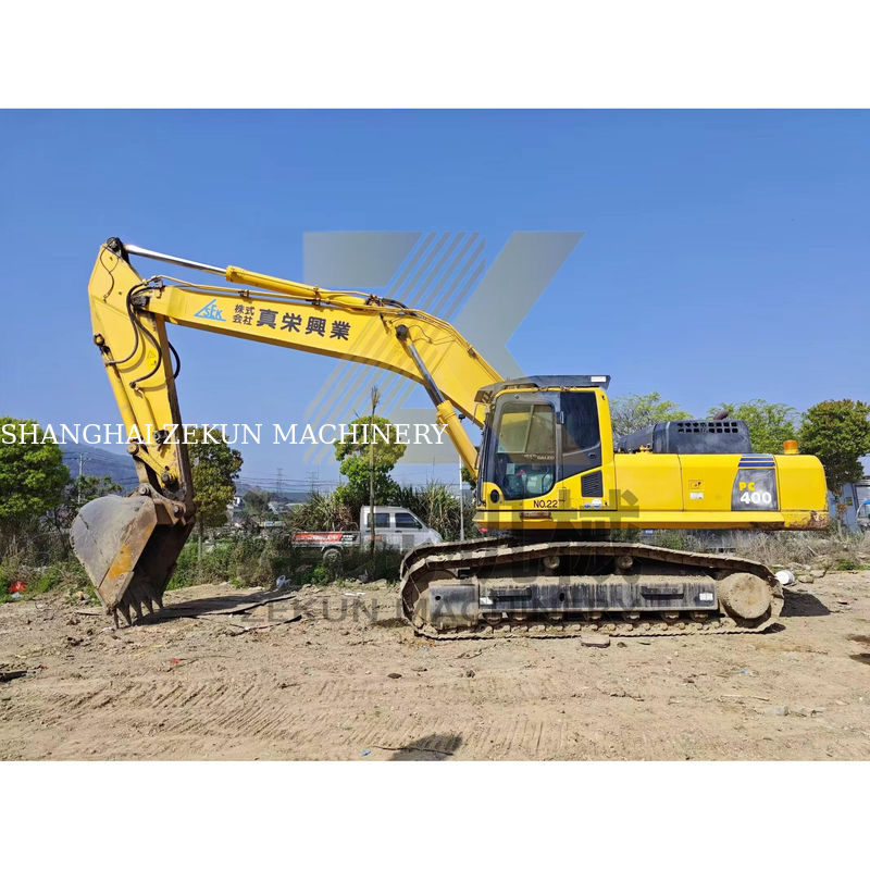 40 тонн экскаватор использовался Komatsu PC400-7 Кавальщик в Шанхае 4000-6000 рабочих часов
