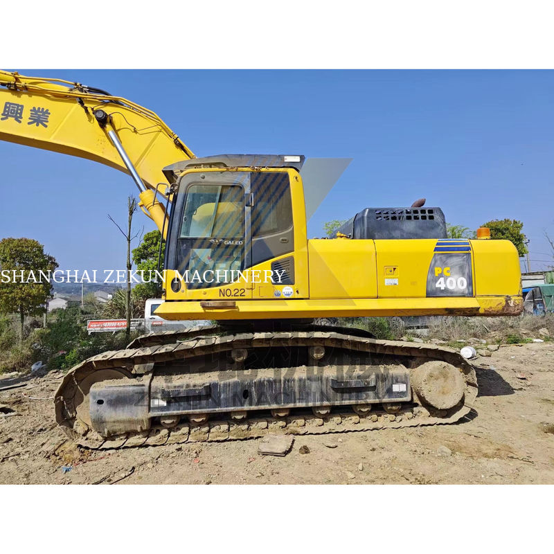 40 тонн экскаватор использовался Komatsu PC400-7 Кавальщик в Шанхае 4000-6000 рабочих часов