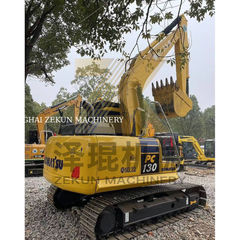 2020 Использованный Komatsu PC130-7 Гидравлический экскаватор 13 тонн Мини-экскаватор 0,53М3 Вместимость ведра