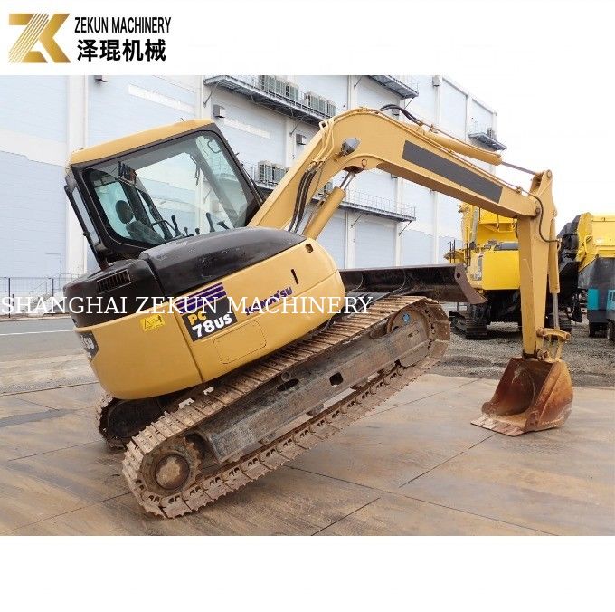 7 тонн Япония Мини Использованный Komatsu PC78US экскаватор PC78 США Год Машина Вес 7630 кг