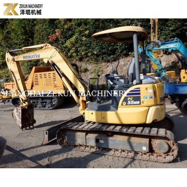Япония Малый багер 5,5 тонны Использованный Komatsu PC55 экскаватор PC55MR PC55MR-2 Руководство