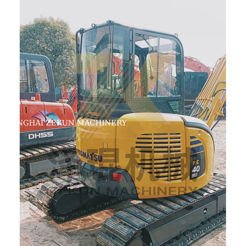 Небольшой размер Использованный экскаватор Komatsu PC 40 PC40MR-1 PC40MR-2 с рабочим временем 2001-4000