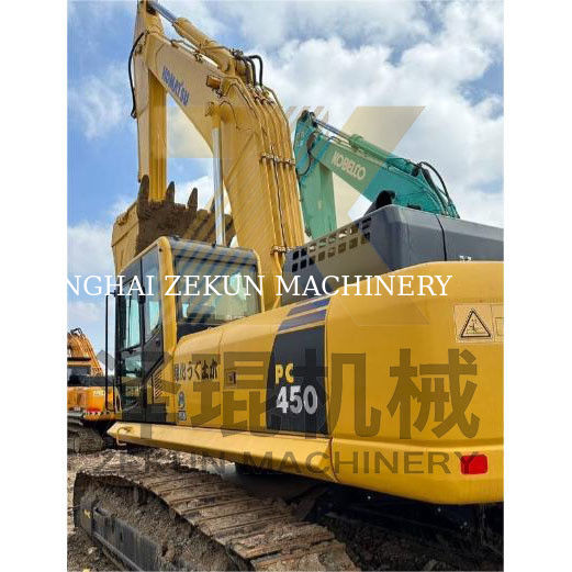 Использованный экскаватор Komatsu PC450-7 PC450-8 2000-4000 часов оригинальный насос